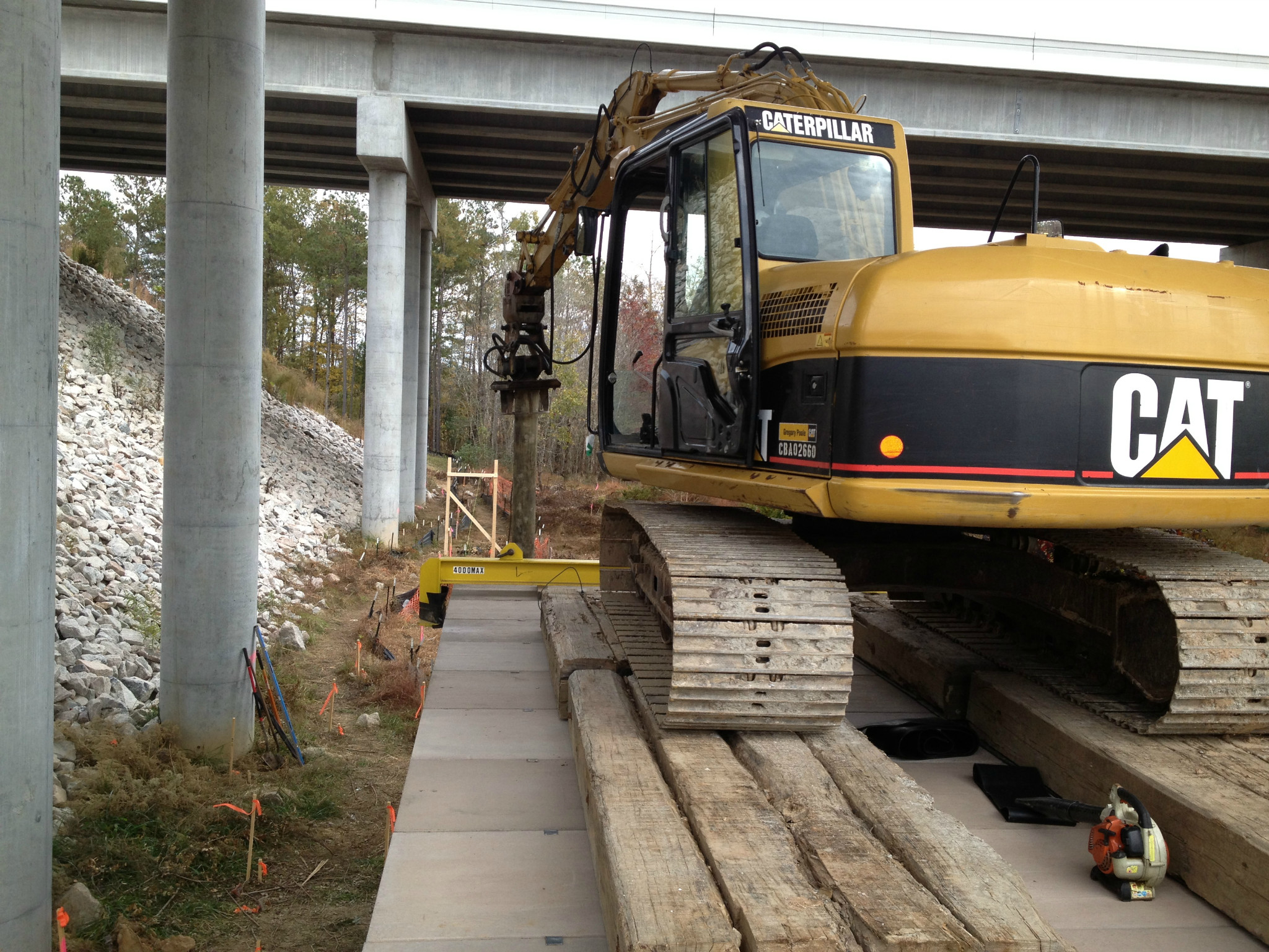 Top Down Boardwalk Construction PermaTrak